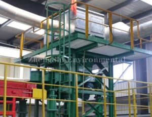 Negative pressure air separator